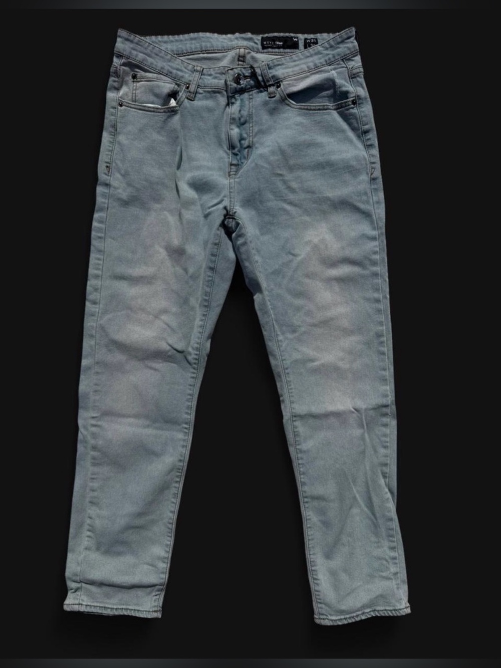 WXYZ MFG CO. men's stretch denim jeans in the "Nomad" slim fit. - Picture 1 of 6